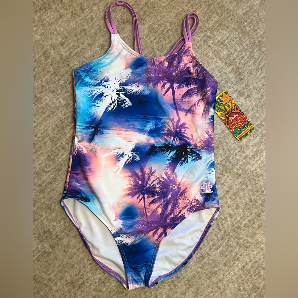 Girls Pipeline size 12 bathing suit new with tags